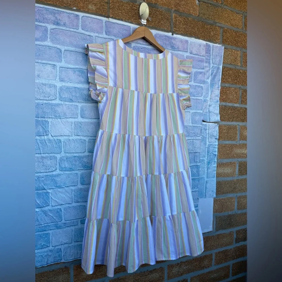 Roller Rabbit Darrel Stripe Pippa Dress size medium - Picture 14 of 17